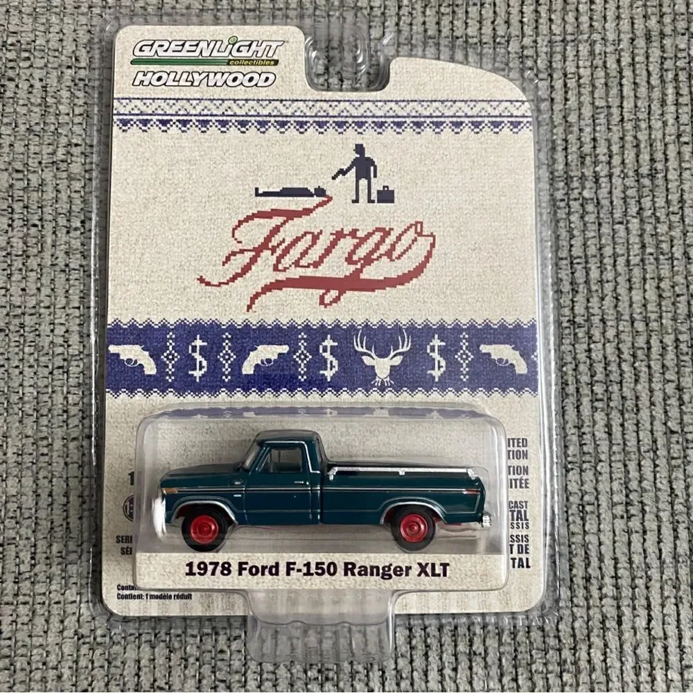 Greenlight Hollywood Fargo 1978 Ford F-150 Ranger XLT Series 35 Target Red Chase